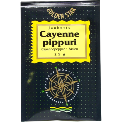Golden Star 25g Cayennepippuri Golden Star 25g Cayennepippuri