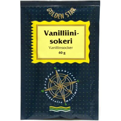 Golden Star vanilliinisokeri 40g Golden Star vanilliinisokeri 40g