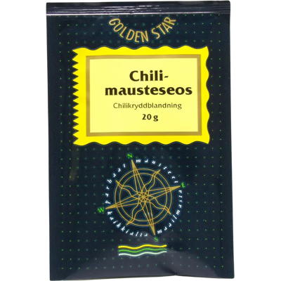Golden Star chilimauste 20g Golden Star chilimauste 20g