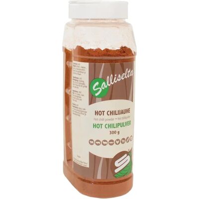 Sallinen Salliselta Hot Chilijauhe 300g Sallinen Salliselta Hot Chilijauhe 300g