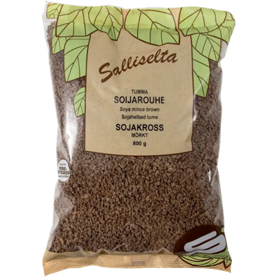 Salliselta Soijarouhe tumma 800g Salliselta Soijarouhe tumma 800g