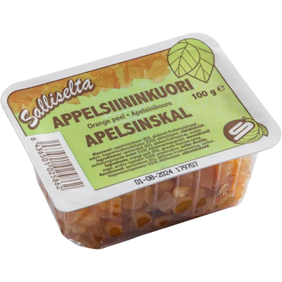 Salliselta Appelsiininkuoripala 100g Salliselta Appelsiininkuoripala 100g