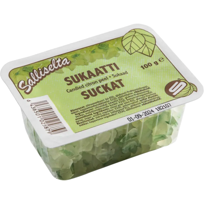 Salliselta sukaatti 100g Salliselta sukaatti 100g