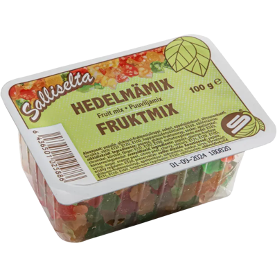 Salliselta hedelmämix 100g Salliselta hedelmämix 100g