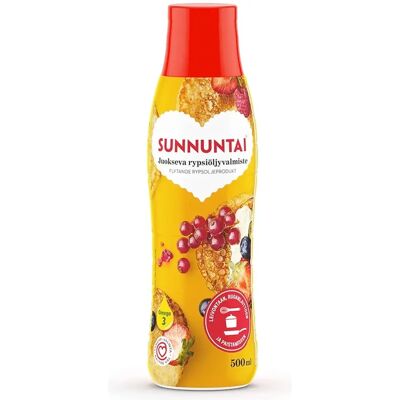 Sunnuntai Juokseva rypsiöljyvalmiste 500 ml Sunnuntai Juokseva rypsiöljyvalmiste 500 ml