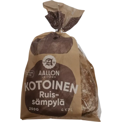 Aallon Leipomo Kotoinen Ruissämpylä Aallon Leipomo Kotoinen Ruissämpylä