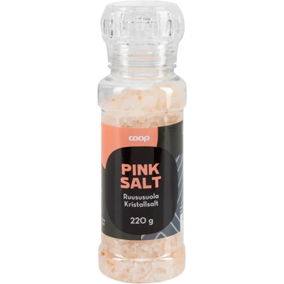 Coop Himalajan Ruususuola 220g Pink Salt Coop Himalajan Ruususuola 220g Pink Salt