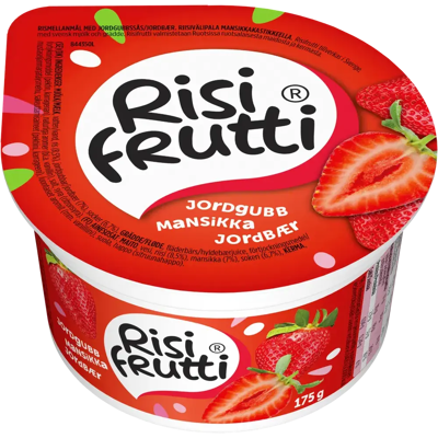 Risifrutti mansikka riisivälipala 175g Risifrutti mansikka riisivälipala 175g