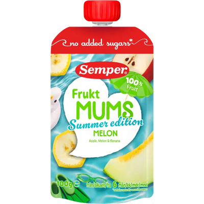 Semper Fruktmums Ltd Ed Melon hedelmäsose alkaen 6kk 100g Semper Fruktmums Ltd Ed Melon hedelmäsose alkaen 6kk 100g