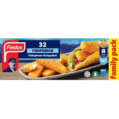Findus Filee kalapuikot 896g Findus Filee kalapuikot 896g