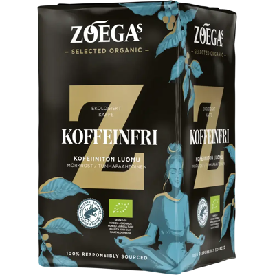 Zoegas Zoégas 450g kofeiiniton luomu suodatinkahvi Zoegas Zoégas 450g kofeiiniton luomu suodatinkahvi