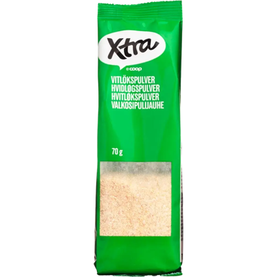 Xtra valkosipulijauhe 70 g Xtra valkosipulijauhe 70 g