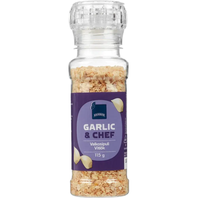 Rainbow 115g Garlic & Chef valkosipuli Rainbow 115g Garlic & Chef valkosipuli