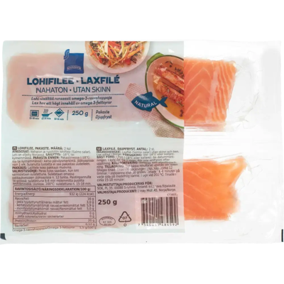 Rainbow 250g lohifilee, pakaste Rainbow 250g lohifilee, pakaste