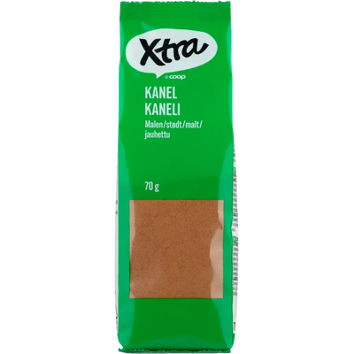 Xtra jauhettu kaneli 70 g Xtra jauhettu kaneli 70 g