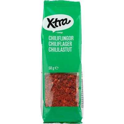 Xtra chililastut 50 g Xtra chililastut 50 g