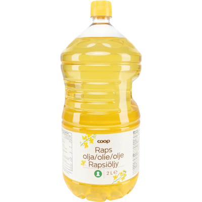 Coop rapsiöljy 2 l Coop rapsiöljy 2 l