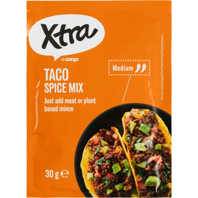 Xtra tacomausteseos 30 g Xtra tacomausteseos 30 g