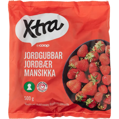 Xtra mansikka 500 g pakaste Xtra mansikka 500 g pakaste