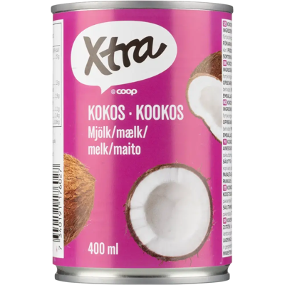 Xtra kookosmaito 400 ml Xtra kookosmaito 400 ml