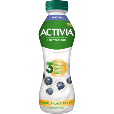 Danone Activia Juotava jogurtti Mustikka, 300g Danone Activia Juotava jogurtti Mustikka, 300g