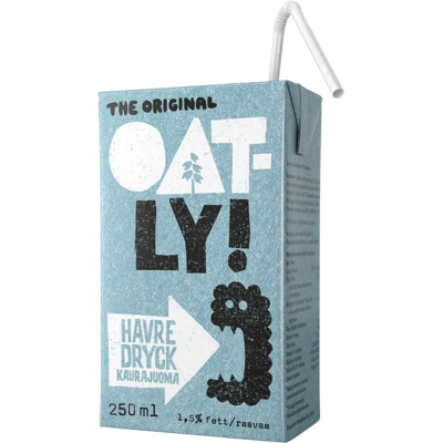 Oatly Kaurajuoma Kalsium 2,5dl Oatly Kaurajuoma Kalsium 2,5dl