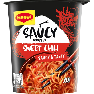 Maggi Saucy Noodles 75g Sweet Chili Maggi Saucy Noodles 75g Sweet Chili