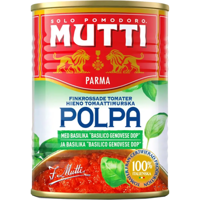 Mutti Basilikan tomaattimurska - Tomaattimurska Mutti Basilikan tomaattimurska - Tomaattimurska