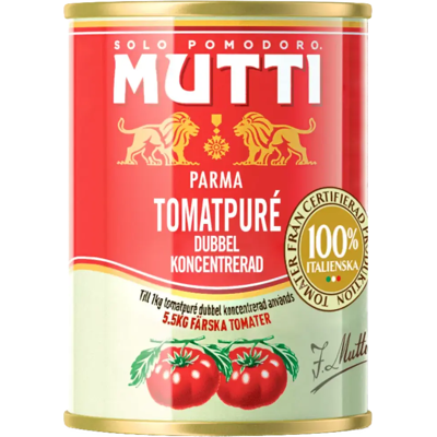 Mutti Tomaattipyree - Rikas ja Intensiivinen - Monipuolinen Käyttö Mutti Tomaattipyree - Rikas ja Intensiivinen - Monipuolinen Käyttö
