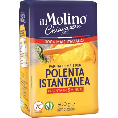 Molino Chiavazza Polentajauho gluteeniton 500g Molino Chiavazza Polentajauho gluteeniton 500g