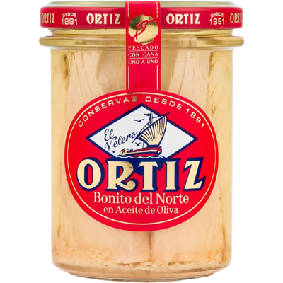 Ortiz valkotonnikala oliiviöljyssä 220g Ortiz valkotonnikala oliiviöljyssä 220g