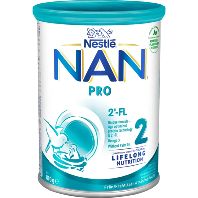 Nestlé NAN Pro 2 Vieroitusvalmiste 800g Nestlé NAN Pro 2 Vieroitusvalmiste 800g