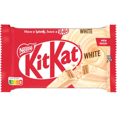 KitKat White 41.5g vohvelipatukka KitKat White 41.5g vohvelipatukka