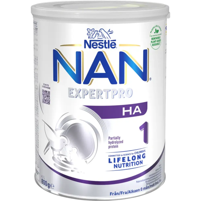 Nestlé NAN HA 1 Äidinmaidonkorvike 800g Nestlé NAN HA 1 Äidinmaidonkorvike 800g