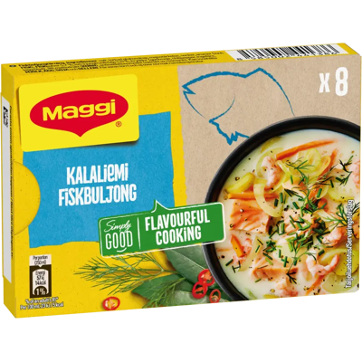 Maggi 80g Kalaliemi 8 palaa Maggi 80g Kalaliemi 8 palaa