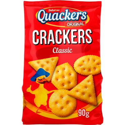 Quackers Crackers Classic 90g Quackers Crackers Classic 90g