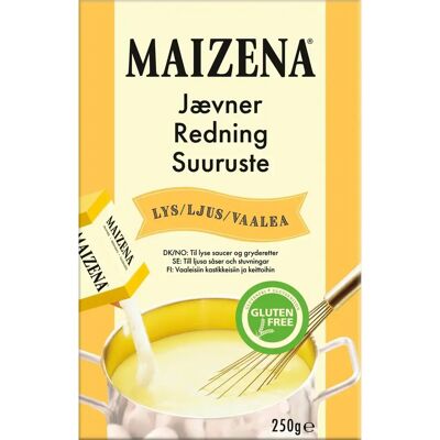 Maizena Vaalea Suuruste 100 % luonnollisia ainesosia 250 g Maizena Vaalea Suuruste 100 % luonnollisia ainesosia 250 g
