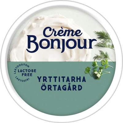 Creme Bonjour Crème Bonjour Yrttitarha laktoositon levite 200g Creme Bonjour Crème Bonjour Yrttitarha laktoositon levite 200g