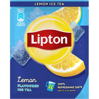 Lipton Sitruunanmakuinen jääteejuomajauhe 50g Lipton Sitruunanmakuinen jääteejuomajauhe 50g
