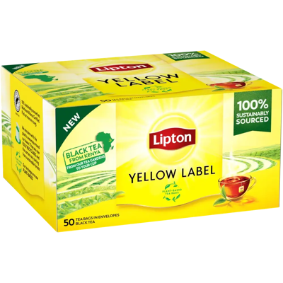 Lipton Musta tee Yellow Label 100g 50p Lipton Musta tee Yellow Label 100g 50p