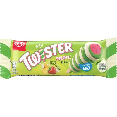 Twister Pineapple Jäätelöpuikko 80ml/72g Twister Pineapple Jäätelöpuikko 80ml/72g