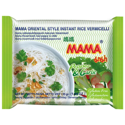 Mama Pippuri & Valkosipuli riisivermiselli keitto 55g Mama Pippuri & Valkosipuli riisivermiselli keitto 55g
