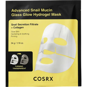 Cosrx Advanced Snail Mucin Glass Glow Hydrogel Mask - Kasvonaamio Cosrx Advanced Snail Mucin Glass Glow Hydrogel Mask - Kasvonaamio