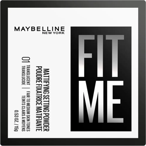 Maybelline New York Fit Me Irtopuuteri 1 Translucent 15 g Maybelline New York Fit Me Irtopuuteri 1 Translucent 15 g
