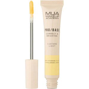 MUA Make Up Academy PRO/BASE Correct & Brighten - Custard Light 10 ml peitevoide MUA Make Up Academy PRO/BASE Correct & Brighten - Custard Light 10 ml peitevoide