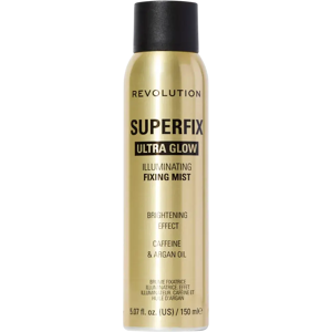 Makeup Revolution superfix extra glow meikinkiinnityssuihke 150ml hehkua lisäävä Makeup Revolution superfix extra glow meikinkiinnityssuihke 150ml hehkua lisäävä