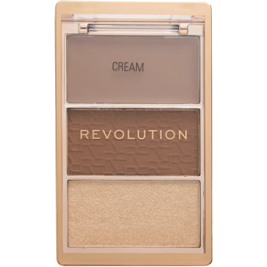 Makeup Revolution Revolution the bronze icon monikäyttösävypaletti 3 sävyä golden medium tan Makeup Revolution Revolution the bronze icon monikäyttösävypaletti 3 sävyä golden medium tan