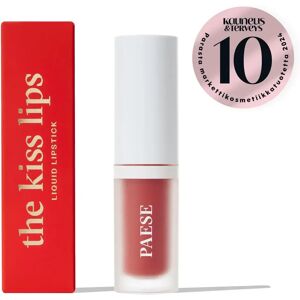 Paese The Kiss Lips Liquid Lipstick - Nude Coral - Matta huulipuna - 3,4ml Paese The Kiss Lips Liquid Lipstick - Nude Coral - Matta huulipuna - 3,4ml