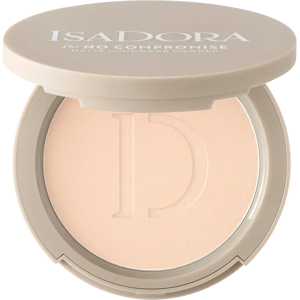 IsaDora The No Compromise Matte Longwear Powder - Neutral Porcelain - Mattiin tarkoitettu jauhe IsaDora The No Compromise Matte Longwear Powder - Neutral Porcelain - Mattiin tarkoitettu jauhe