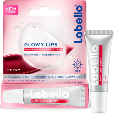 Labello 10ml Glowy Lips Berry SK30 -huulivoide Labello 10ml Glowy Lips Berry SK30 -huulivoide